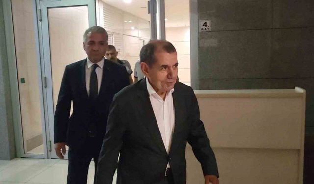 Galatasaray Spor Kulübü Başkanı Dursun Özbek savcılığa ifade verdi
