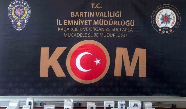 Gümrük kaçağı  parfüm ele geçirildi