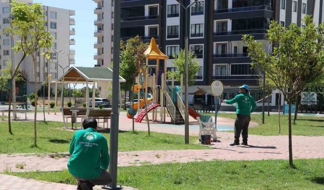 Haliliye’de parklar yenileniyor