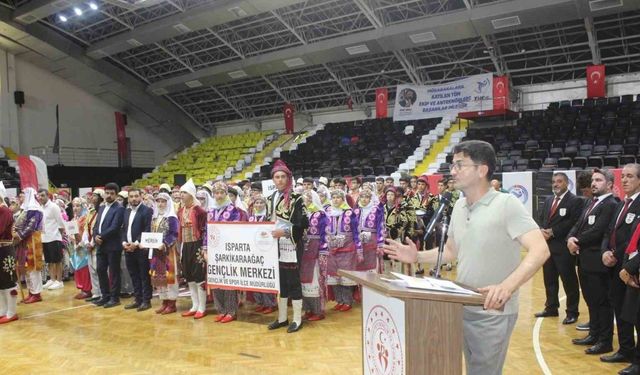 Halk Oyunları Akdeniz Bölge Şampiyonası sona erdi