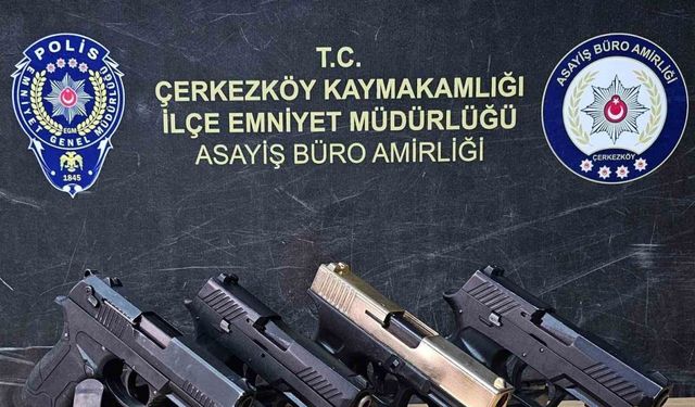 İş yeri ve araç kurşunlayan suç örgütüne operasyonda 8 kişi yakalandı