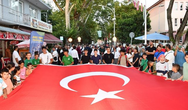 İznikliler 15 Temmuz Demokrasi ve Milli Birlik Günü’nde bir araya geldi