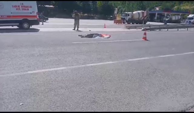 Kahramanmaraş’ta otomobil ile elektrikli bisiklet çarpıştı: 1 ölü