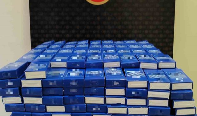 Kırıkkale’de 390 paket kaçak sigara ele geçirildi: 1 gözaltı
