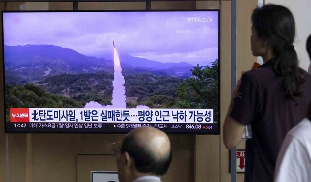 Kore Yarımadası’nda yüksek gerilim: Kuzey Kore 2 balistik füze fırlattı