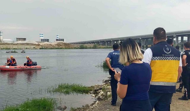 Meriç Nehri’nde kaybolan iki çocuğu arama çalışmaları sürüyor