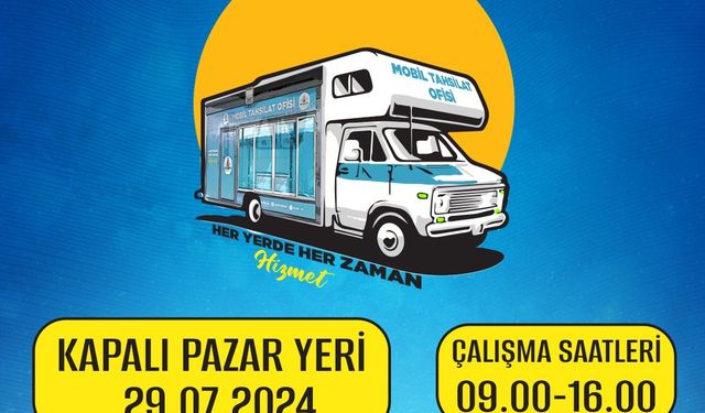 Mobil tahsilat ofisi hizmete girdi