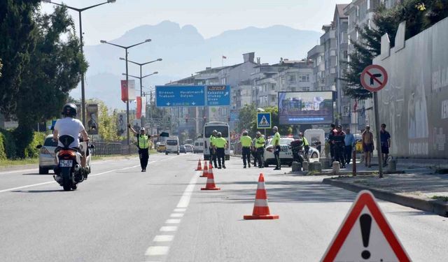 Ordu’da bir haftada 13 binden fazla araç ve sürücüsü denetlendi