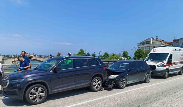 Ordu’da trafik kazası: 1 yaralı