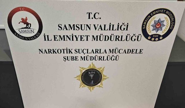 Samsun’da uyuşturucu operasyonu: 4 gözaltı