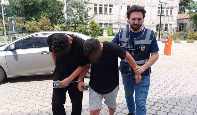 Samsun’da uyuşturucu ticaretinden 2 kişi adliyeye sevk edildi