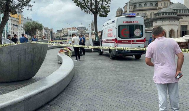Taksim Meydanı’nda şüpheli ölüm