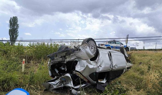 Tekirdağ’da iki otomobil çarpıştı: 4 yaralı