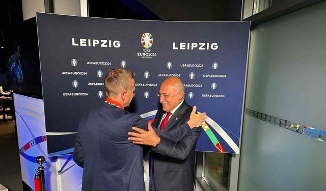 TFF Başkanı Mehmet Büyükekşi ve Klaus Mitterdorfer bir araya geldi
