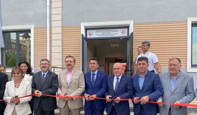 TOBB Başkanı Hisarcıklıoğlu, Bilecik’te Mühendislik Laboratuvarı’nın açılışına katıldı