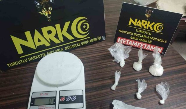 Turgutlu’da uyuşturucuya geçit yok: 2 tutuklama