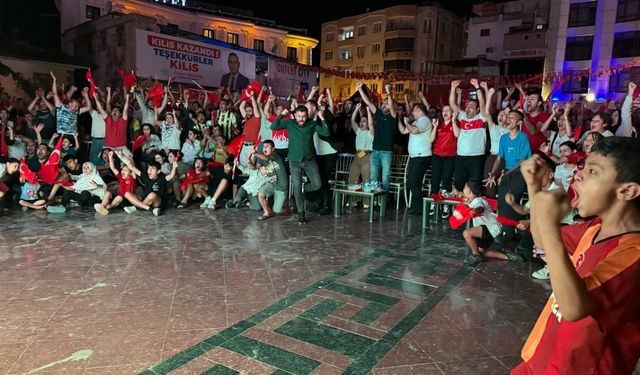 Türkiye’nin golünde Kilisli vatandaşlar büyük sevinç yaşadı