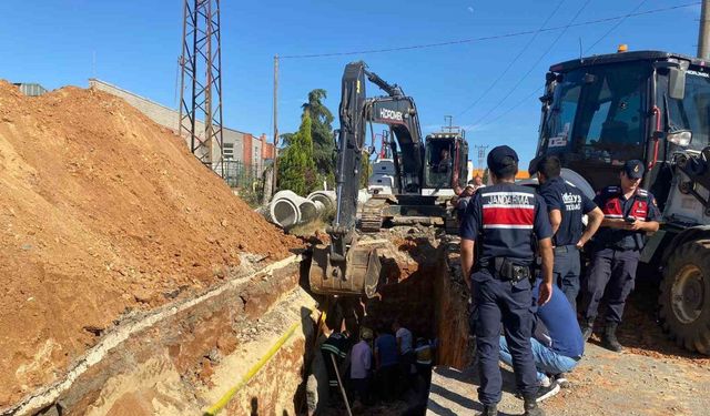 Velimeşe OSB’deki göçükte 1 işçi hayatını kaybetti