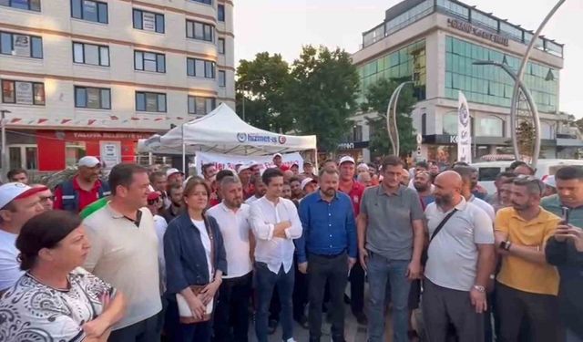 Yalova Belediyesi’nden çıkarılan 86 işçi, grev sonrası geri alındı