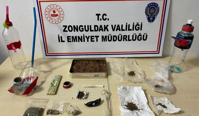 Zonguldak’ta uyuşturucu operasyonu: 15 şüpheli yakalandı