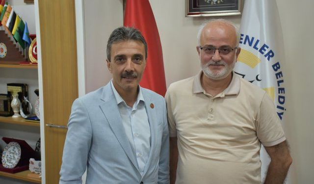 Başkan Dinç, Prof. Dr. Ekrem Yılmaz'ı Konuk Etti