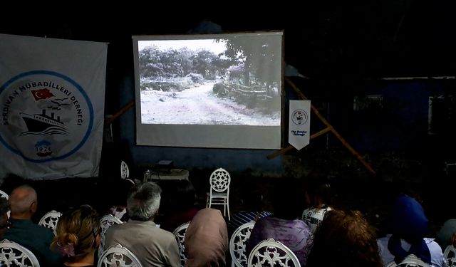 50 yıl sonra açılan açık hava sineması, izleyicilerini geçmişe götürdü