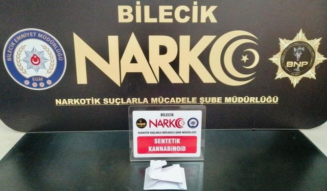 Bilecik'te uyuşturucu ele geçirildi