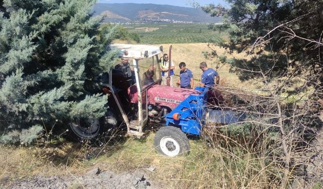 Bursa'da kayıp sürücünün cesedi traktörünün altında bulundu