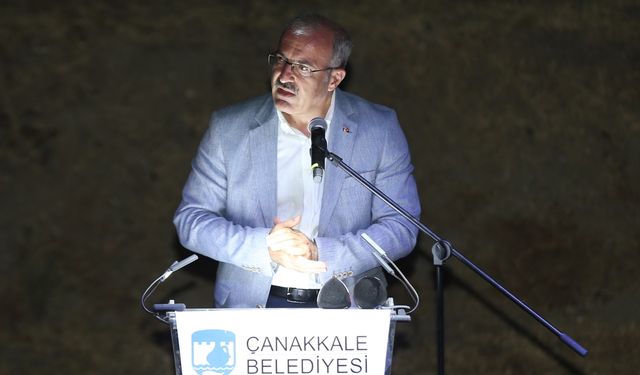 Çanakkale'de 61. Uluslararası Troia Festivali'nin resmi açılışı yapıldı