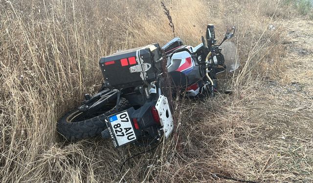 Çan'da otomobille motosikletin çarpışması sonucu 1 kişi yaralandı