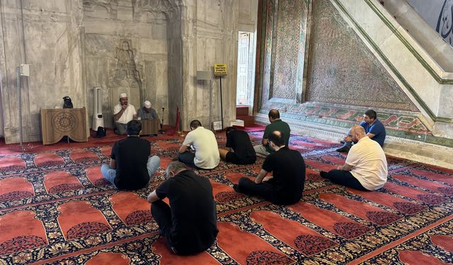 Hayatını kaybeden Edirne Göç İdaresi Müdürlüğü personeli Akça için mevlit okutuldu