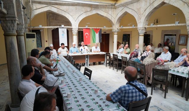 İsmail Heniyye için TYB İstanbul Şubesi'nde hatim ve dua programı düzenlendi