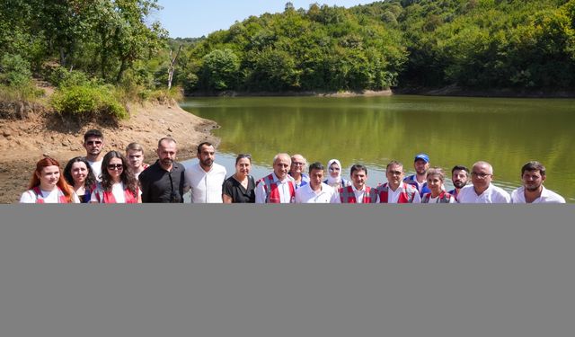 İstanbul İl Tarım ve Orman Müdürlüğü, 30 gölete sazan yavrusu bıraktı