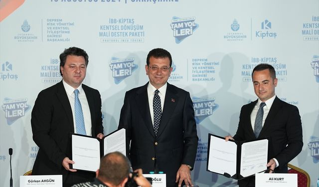 İstanbul'da kentsel dönüşüm mali destek paketi protokolü imzalandı