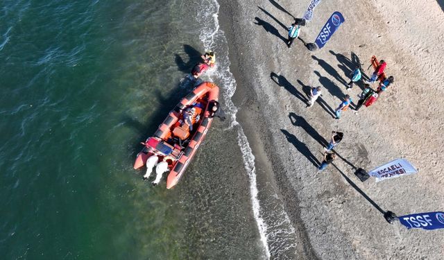 İzmit Körfezi'nde 2024 Arama Kurtarma Tatbikatı yapıldı