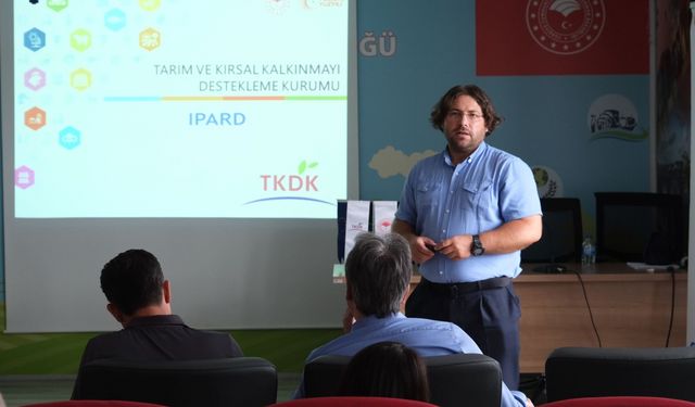 Kırklareli'nde yatırımcılara TKDK destekleri anlatıldı