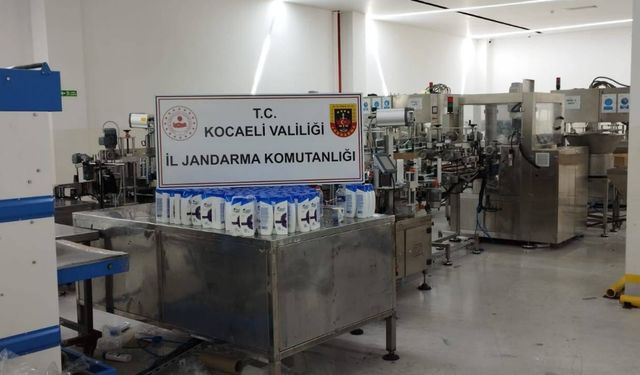 Kocaeli'de 82 bin 944 sahte şampuan ele geçirildi