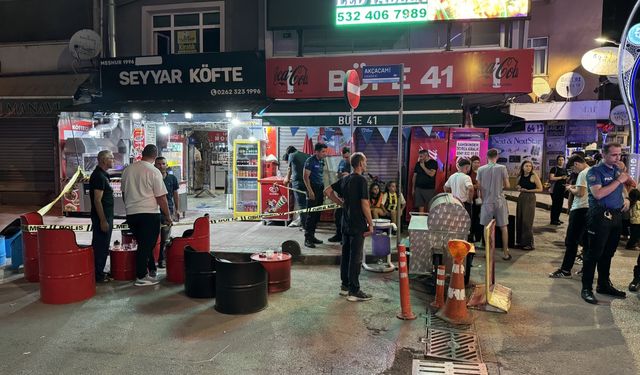 Kocaeli'de iş yerinde silahlı saldırıya uğrayan kişi yaralandı