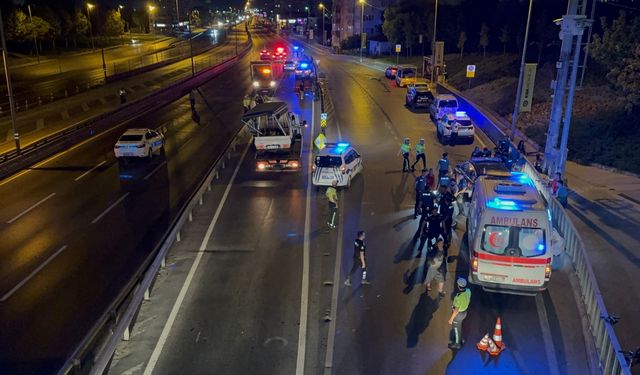 Küçükçekmece’deki trafik kazasında 1’i ağır 5 kişi yaralandı