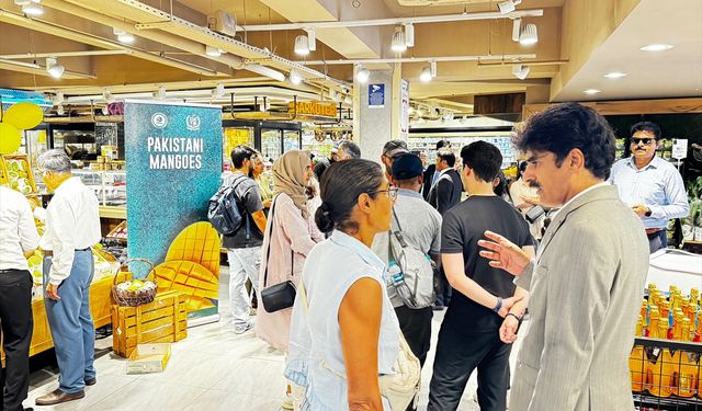 Pakistan Başkonsolosluğu, İstanbul'da mango tadımı etkinliği düzenledi