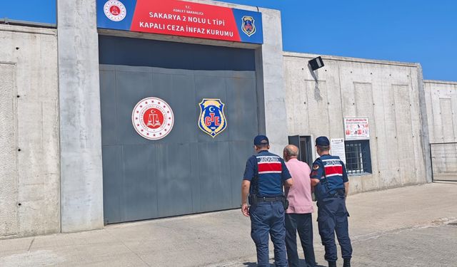 Sakarya'da hakkında kesinleşmiş hapis cezası bulunan kişi yakalandı