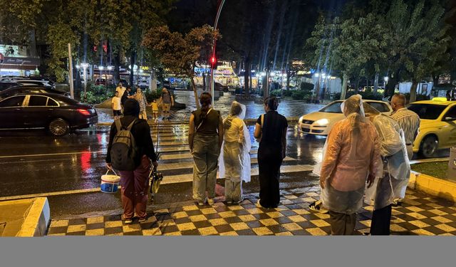 Tekirdağ'da sağanak etkili oldu