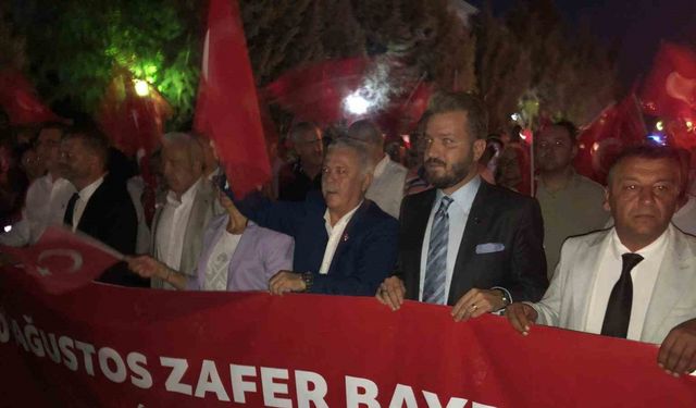 30 Ağustos Zafer Mahallesi’nde ‘Zafer Bayramı’ coşkuyla kutlandı