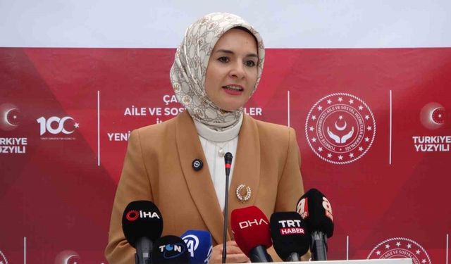 Aile ve Sosyal Hizmetler Bakanı Göktaş: 973 Sosyal Yardımlaşma ve Dayanışma Vakfımıza 450 milyon lira kaynak aktarıyoruz