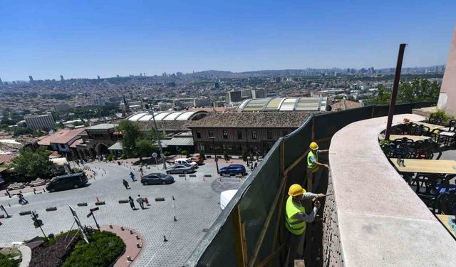 Ankara Kalesi ve etrafı geleceğe hazırlanıyor