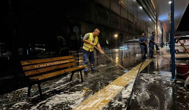 Aydın otogarı ‘pırıl pırıl’ oldu