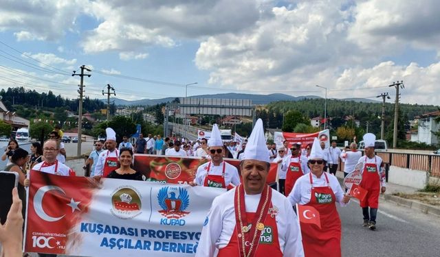 Aydın ve Kuşadası’nın lezzetleri uluslararası festivalde görücüye çıktı