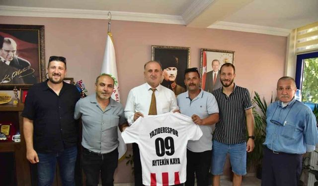 Başkan Kaya’dan Yazıderespor’a destek sözü