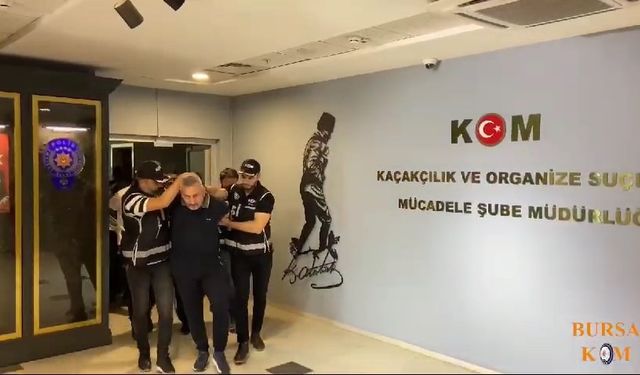 Bursa’da suç örgütü çökertildi...Elebaşının malikanesi dikkat çekti