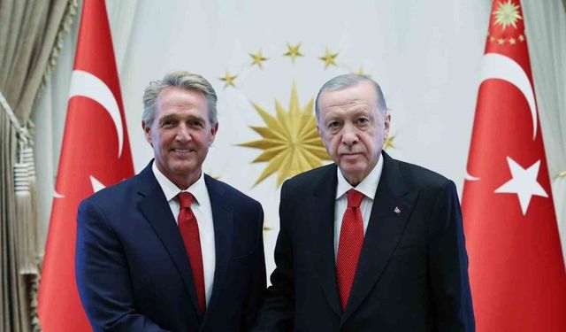 Cumhurbaşkanı Erdoğan, ABD Büyükelçisi Flake’i kabul etti